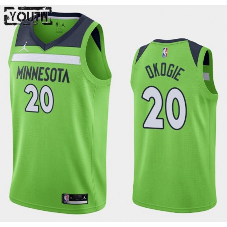 Minnesota Timberwolves Josh Okogie 20 Jordan Brand 2020-2021 Statement Edition Lasten Pelipaidat Swingman